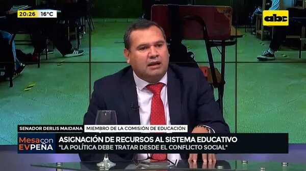 Maidana: “El presidente Santiago Peña dijo que no va a acompañar la transformación educativa’' - Mesa de Periodistas - ABC Color