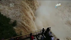 Iguazú: Clausuraron la garganta del Diablo - SNT