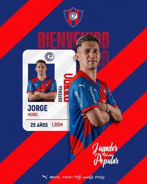 Cerro Porteño: Morel, con la azulgrana - Fútbol - ABC Color