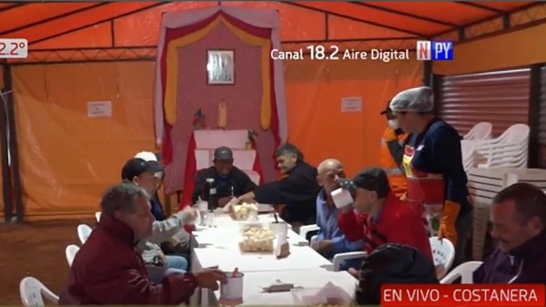 18 personas fueron rescatadas del frío, reporta la SEN - Noticias Paraguay