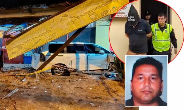 Borracho embiste con su vehículo un edificio, agrede a policía y se resiste a realizar alcotest – Diario TNPRESS
