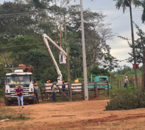 La ANDE prosigue con el combate frontal a conexiones clandestinas en todo el país - .::Agencia IP::.