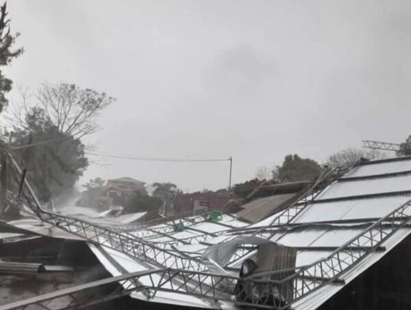 Temporal destrozó viviendas, árboles y cultivos en Vaquería · Radio Monumental 1080 AM