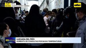 Llegada del frío: Consultas aumentaron por bajas temperaturas - ABC Noticias - ABC Color