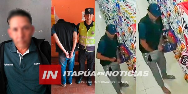 DETUVIERON A SUJETO CON 4 ÓRDENES DE CAPTURA Y 6 ANTECEDENTES - Itapúa Noticias