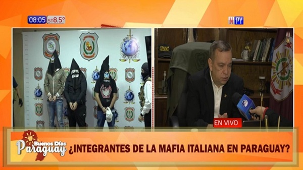 Mafia italiana ya estaría instalada en Paraguay, según la Policía - Noticias Paraguay