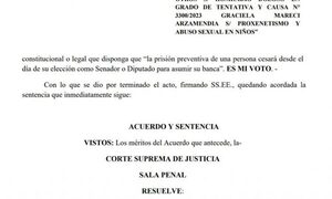 Corte rechaza Hábeas Corpus planteado por el delincuente Mbururú