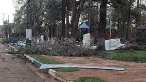 Destrozos por temporal en Caaguazú: Gobernación no descarta plantear reprogramación presupuestaria - Nacionales - ABC Color