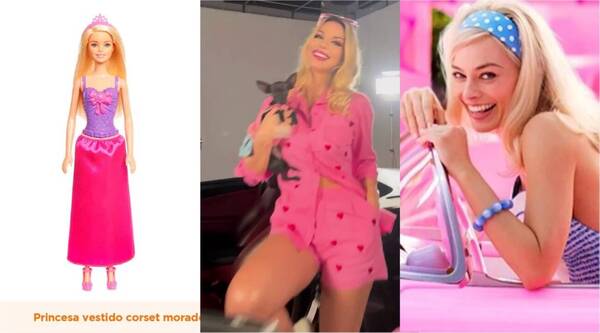 ¡Nuestras faranduleras se suman al furor de "Barbie"!
