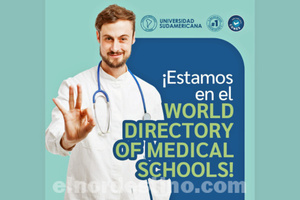 Universidad Sudamericana está registrada en el Directorio Mundial de Facultades de Medicina, controlado por la OMS - El Nordestino