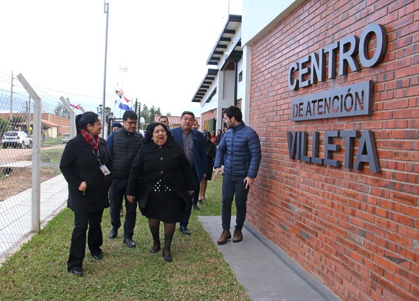 Nueva Unidad de Atención del Programa Abrazo fue inaugurada en la ciudad de Villeta - .::Agencia IP::.