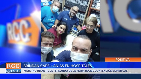 Brindan capellanías en el Hospital Materno Infantil de Fernando de la Mora