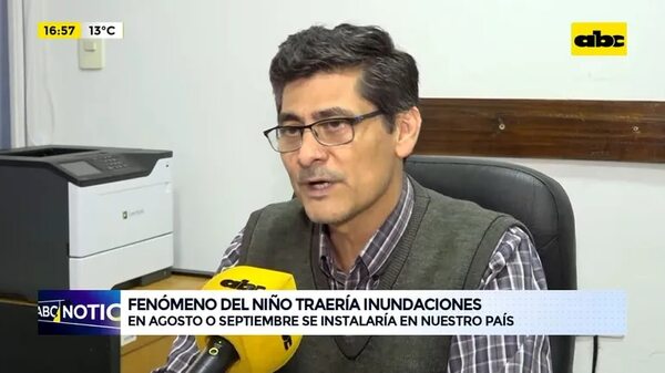 Video: Fenómeno del niño traería inundaciones - ABC Noticias - ABC Color