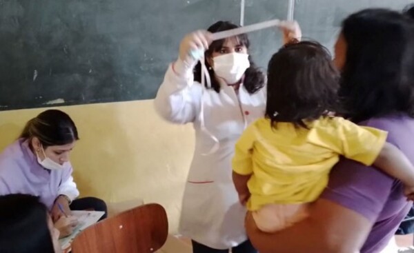 Equipo de salud brinda asistencia en comunidad indígena Maká