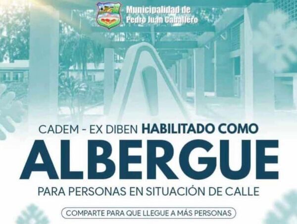Municipalidad de PJC habilita albergue transitorio para personas en situación de calle