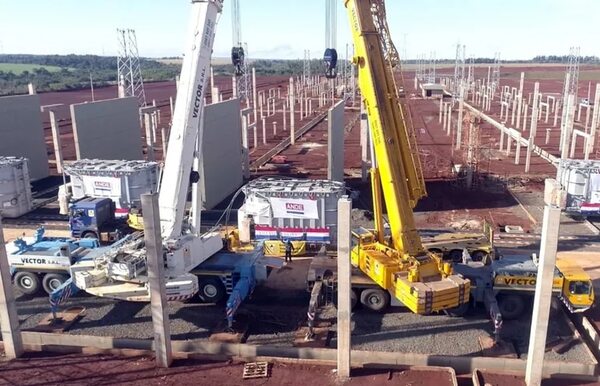 ANDE inaugura obras a las que considera un hito para la soberanía energética - Economía - ABC Color