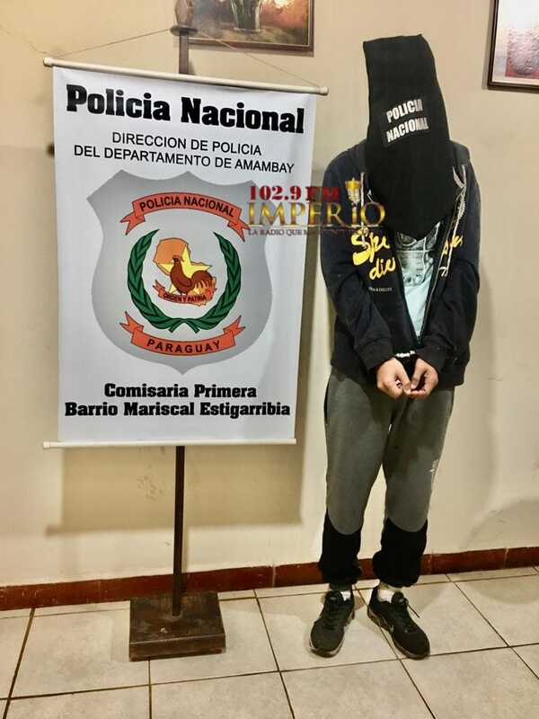 Policía detiene a un joven, autor confeso de hurto de motocicleta - Radio Imperio