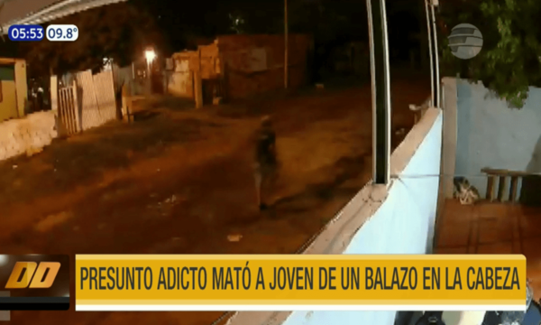 Asunción: Presunto adicto mató a joven de un balazo en la cabeza | Telefuturo
