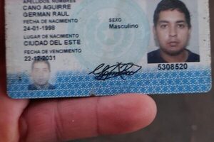 Buscan a familiares de accidentado