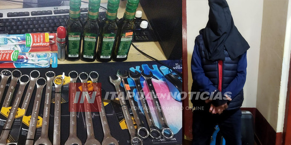 APREHENDIERON A PRESUNTO LADRÓN CON FRONDOSOS ANTECEDENTES - Itapúa Noticias
