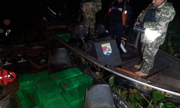 Incautan 500 kilos a orillas del Paraná