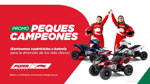 Llegó la promo Peques Campeones de Puma Energy con premios para los más chicos | Lambaré Informativo