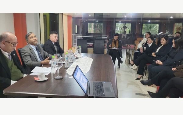 Ministro Ramírez Candia se reunió con jueces de Paz de San Pedro