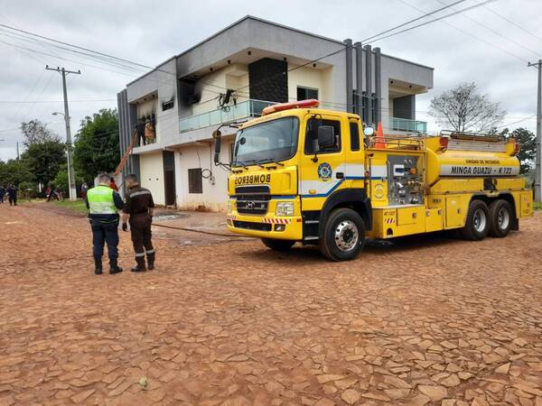 Milagro: niña zafó por sí sola de un incendio