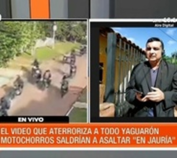 Jauría de supuestos motochorros atemoriza a Yaguarón - Paraguay.com