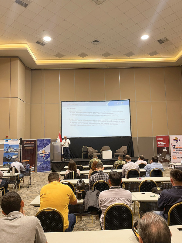 Pampeiro fue patrocinador destacado del 2° Seminario Internacional de Minería