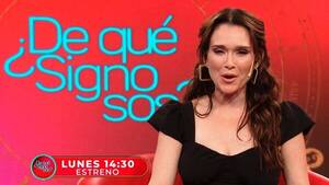 Lali González dijo "chauchesku" a su programa de TV en Argentina