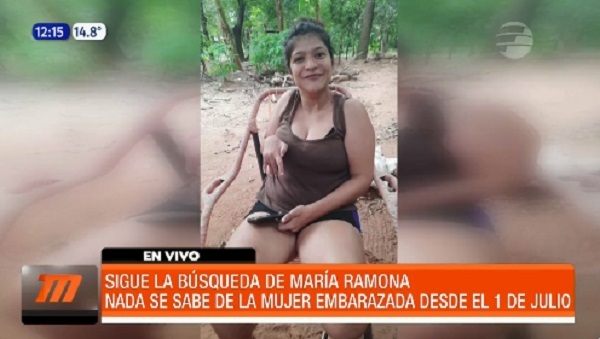 María Ramona: Sigue la búsqueda de la embarazada