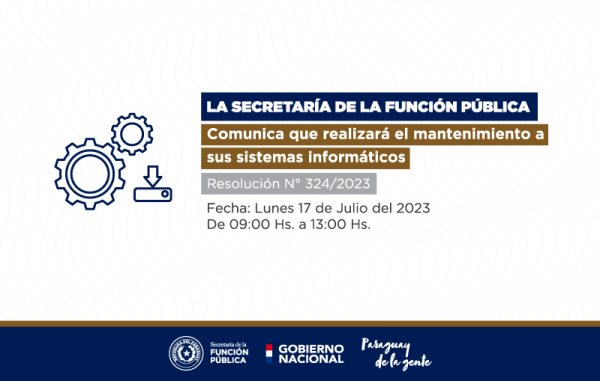 La SFP comunica que realizará el mantenimiento a sus sistemas informáticos