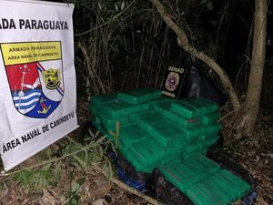 Senad incautó casi 440 kilos de marihuana mediante patrulla fluvial sobre el Paraná
