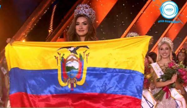 Ecuatoriana se quedó con la corona de Miss Supranacional
