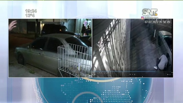 Ciudadano denuncia que le robaron el contenido del interior de su auto - SNT