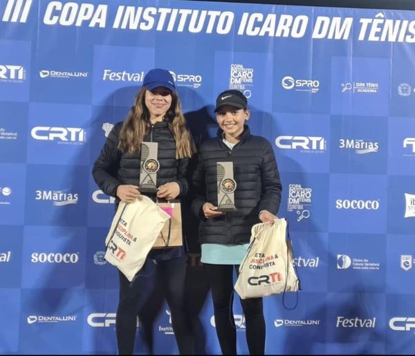 Titulo paraguayo en dobles y presencia en final de singles en Curitiba - La Tribuna