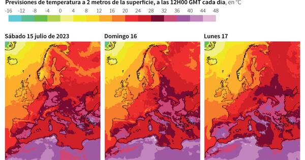 La Nación / Hemisferio norte: peligrosas y continuas olas de calor extremo