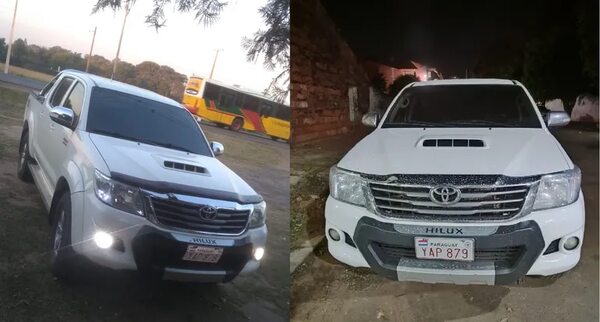 Vio una camioneta idéntica a la suya, con la misma chapa, denunció a la policía e incautaron el sospechoso vehículo - Policiales - ABC Color