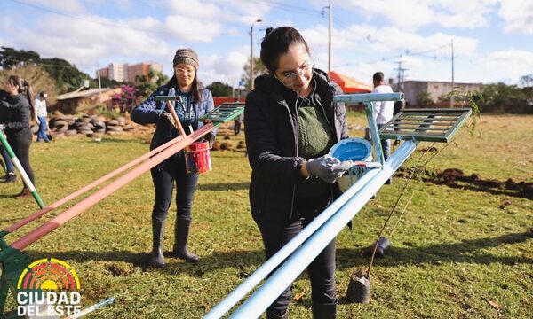 Comuna de CDE impulsa ambiente sostenible con recuperación de plazas – Diario TNPRESS