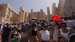 Acrópolis de Atenas cierra por ola de extremo calor | 1000 Noticias