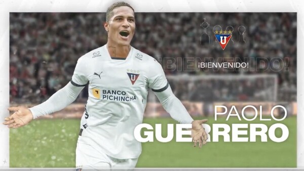 Paolo Guerrero ficha por Liga de Quito