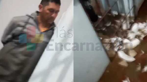 Policía realizó disparos en la vía pública y causó destrozos en comisaría de Gral. Delgado