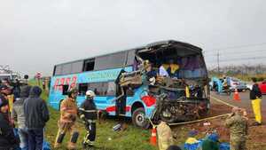 Dos muertos en grave accidente en J. Eulogio Estigarribia