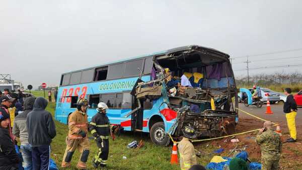Dos muertos en grave accidente en J. Eulogio Estigarribia