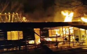 Incendio deja cuantiosos daños en hogar de ancianos de Hernandarias - Nacionales - ABC Color