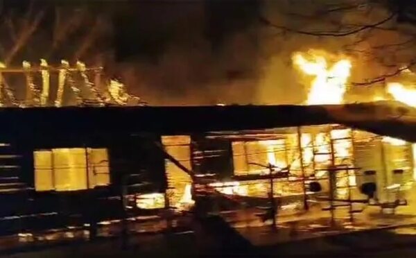 Incendio deja cuantiosos daños en hogar de ancianos de Hernandarias - Nacionales - ABC Color