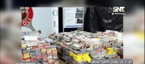 10 toneladas de cocaína, de Paraguay a Europa - SNT