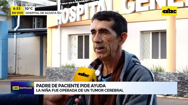 Video: Padre de paciente pide ayuda para remedios - ABC Noticias - ABC Color