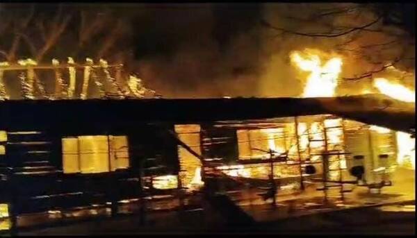 ¡Ma'ẽna! Voraz incendio afectó un hogar de ancianos